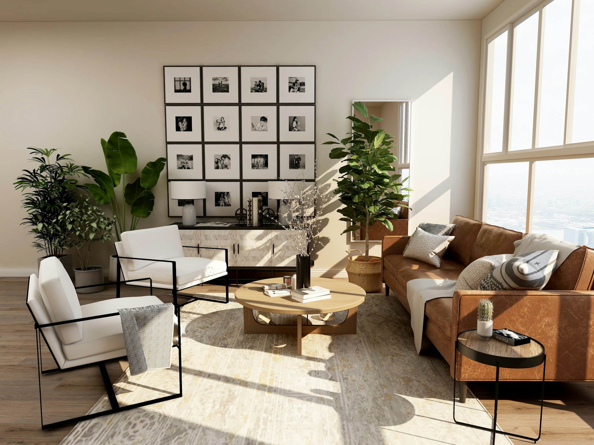 Italian design showroom atmosphere — atmosphere image